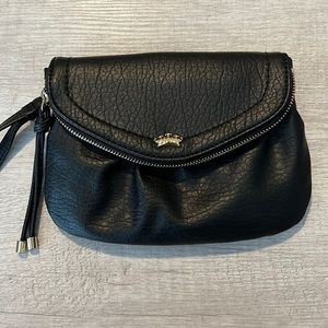 Juicy Couture black wristlet